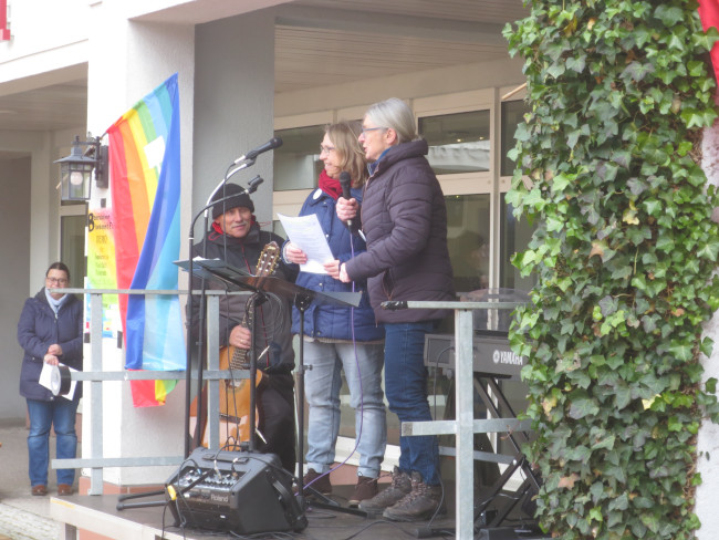 Demo in Baiersbronn am 24.2.2024