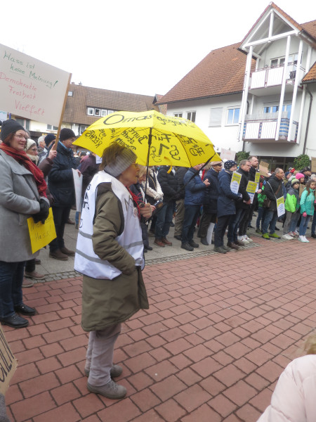 Demo in Baiersbronn am 24.2.2024